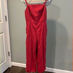 Red Old Navy Jumpsuit wmns (M) w/ Pockets
